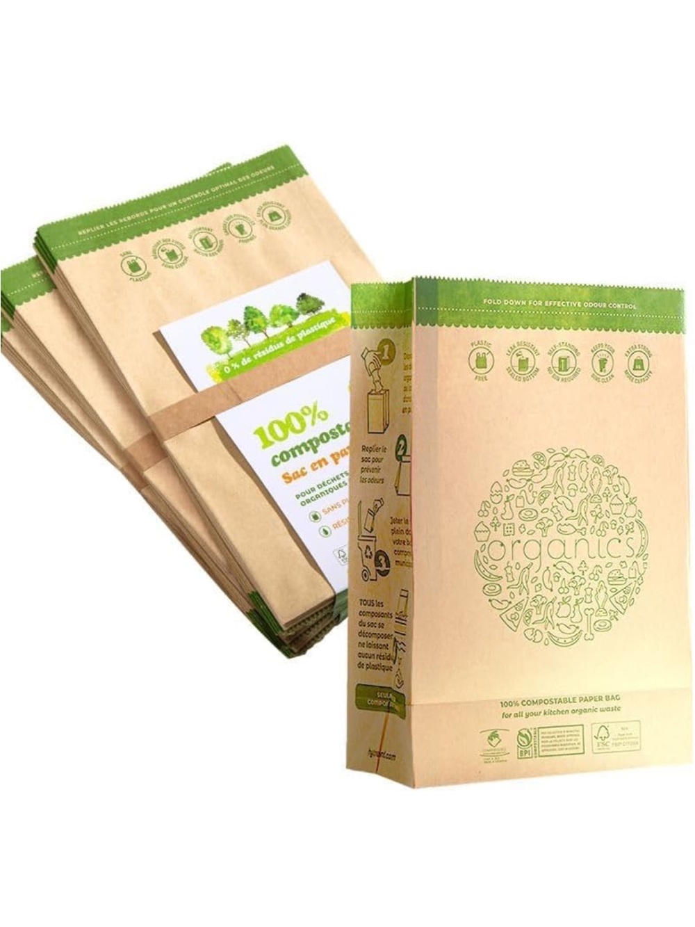 Hytrend Kitchen Food Waste Bags 62 Count